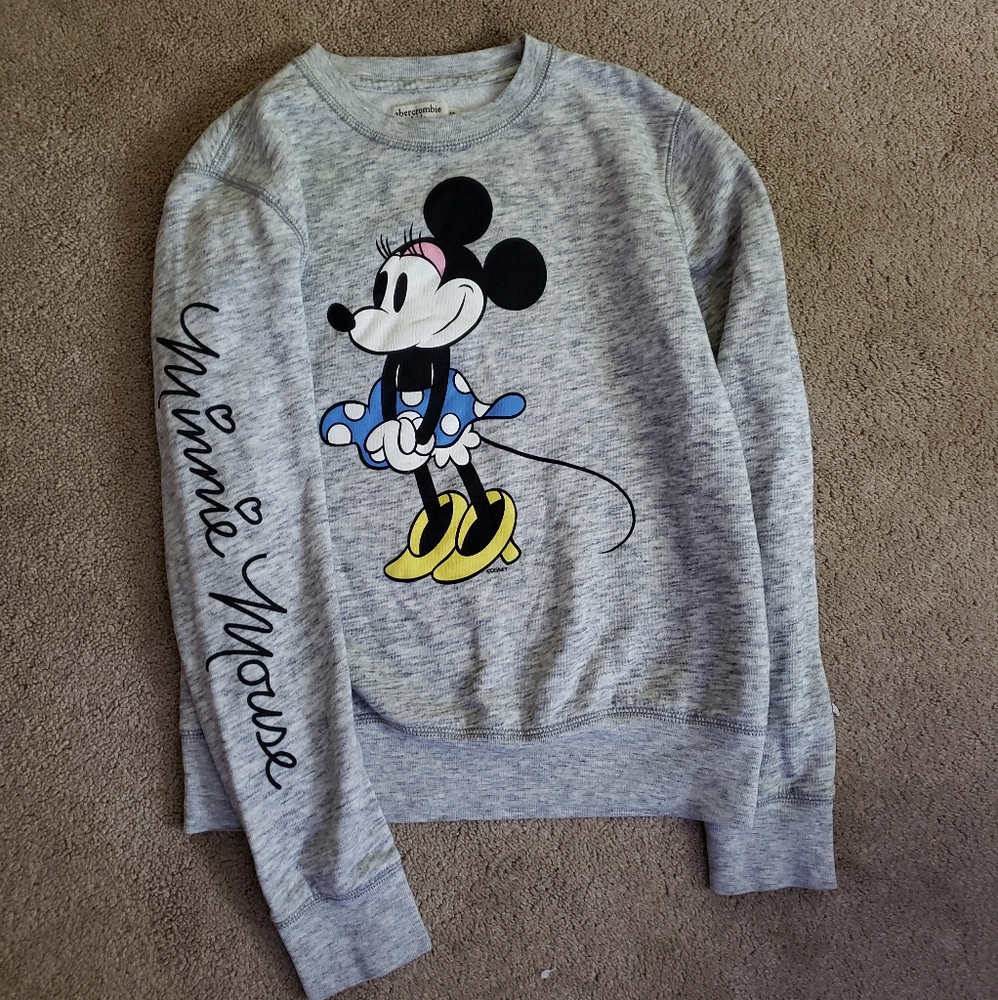 Minnie Mouse Crew Neck Hoodie
